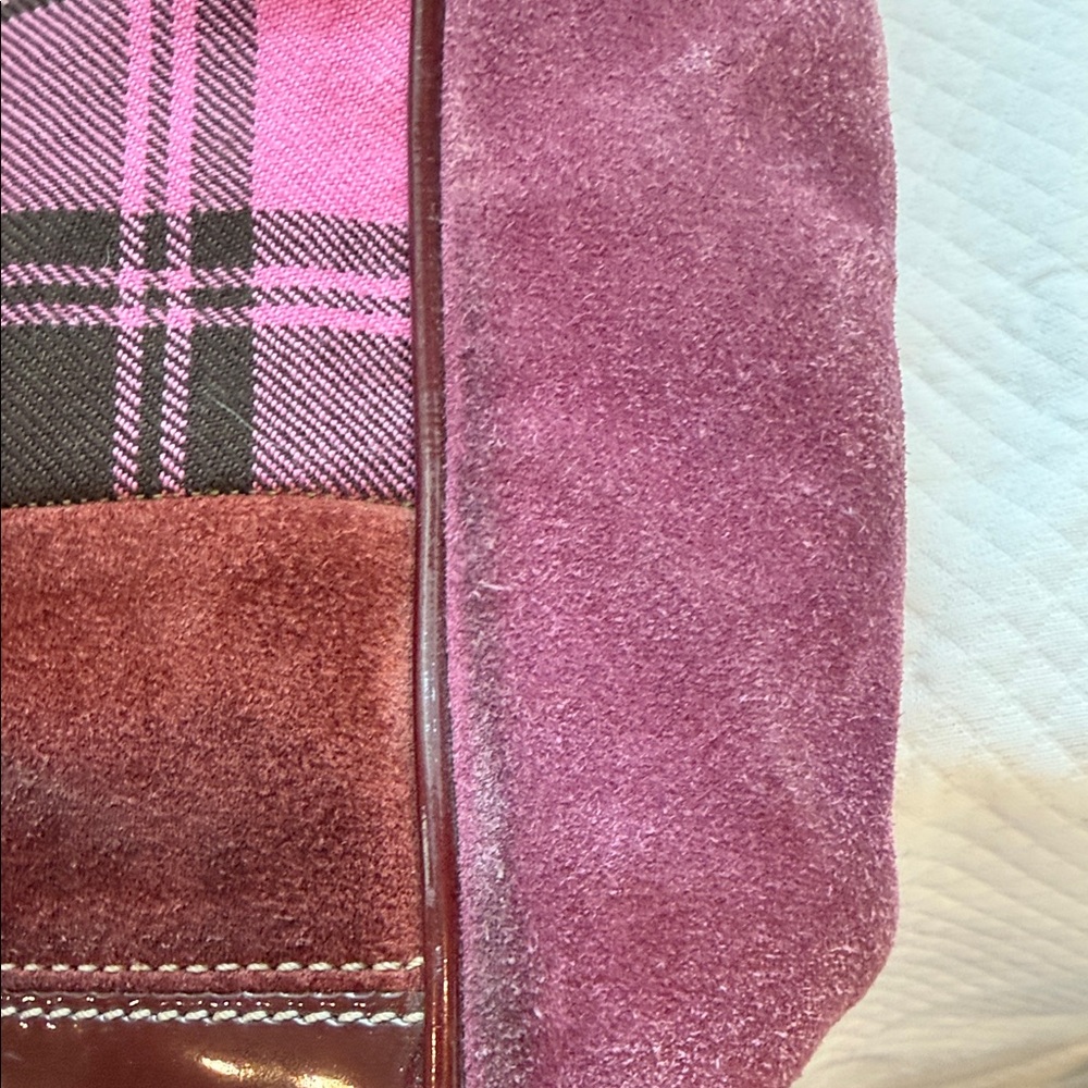 Vintage Coach Holiday Patchwork Tote Bag G05Q-9752 - Picture 10 of 11